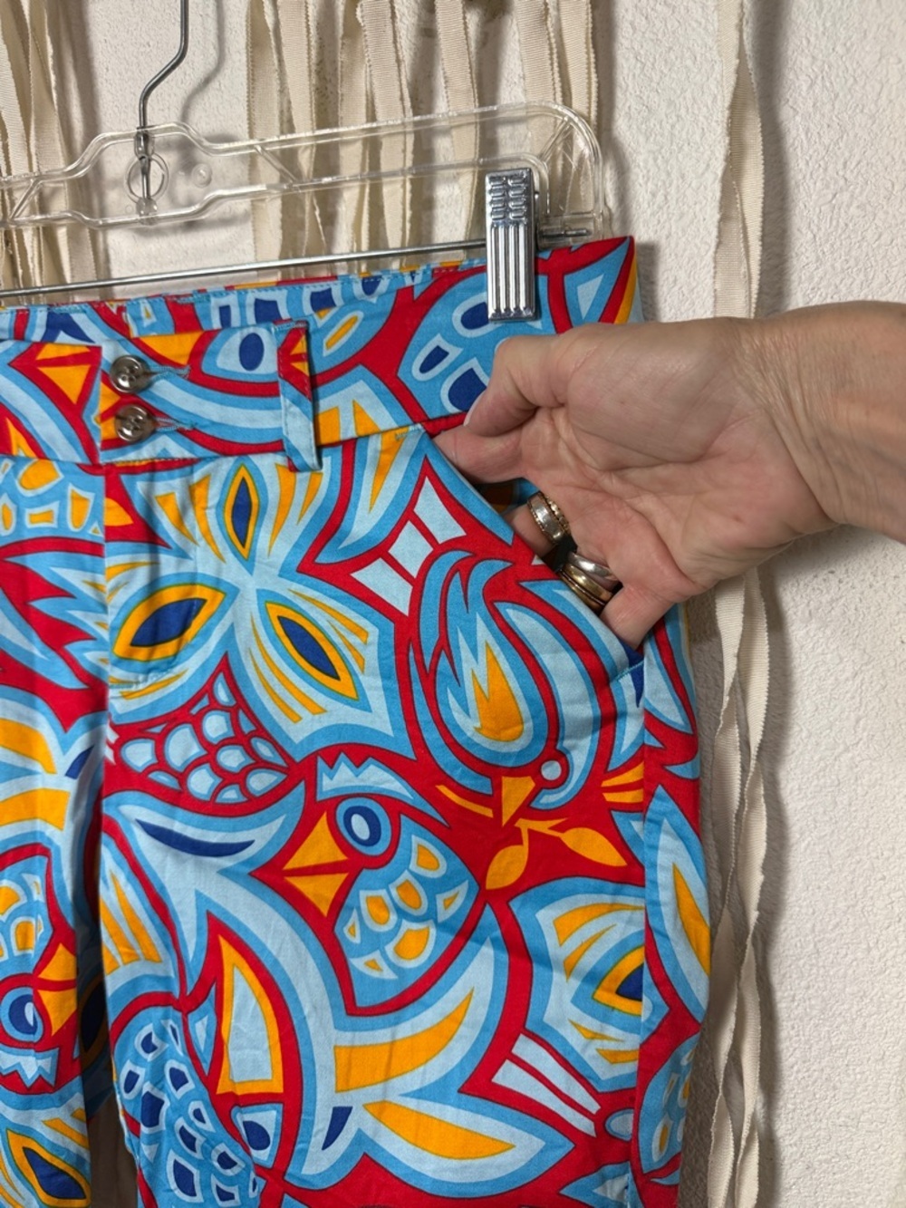 Loudmouth Colorful Golf Pants Size Ladies US6 - Picture 2 of 10